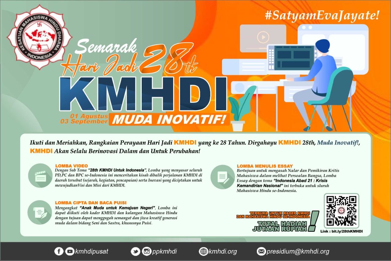 podiumnews.com-Mengusung Tema Muda Inovatif, Berbagai Kegiatan Diselenggarakan Dalam Perayaan HUT 28th KMHDI